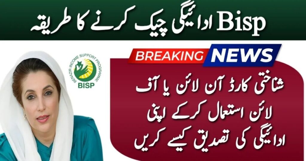 8171 Tracking Portal 2025: Check BISP Rs.13,500 Payment Online Using CNIC – Full Guide